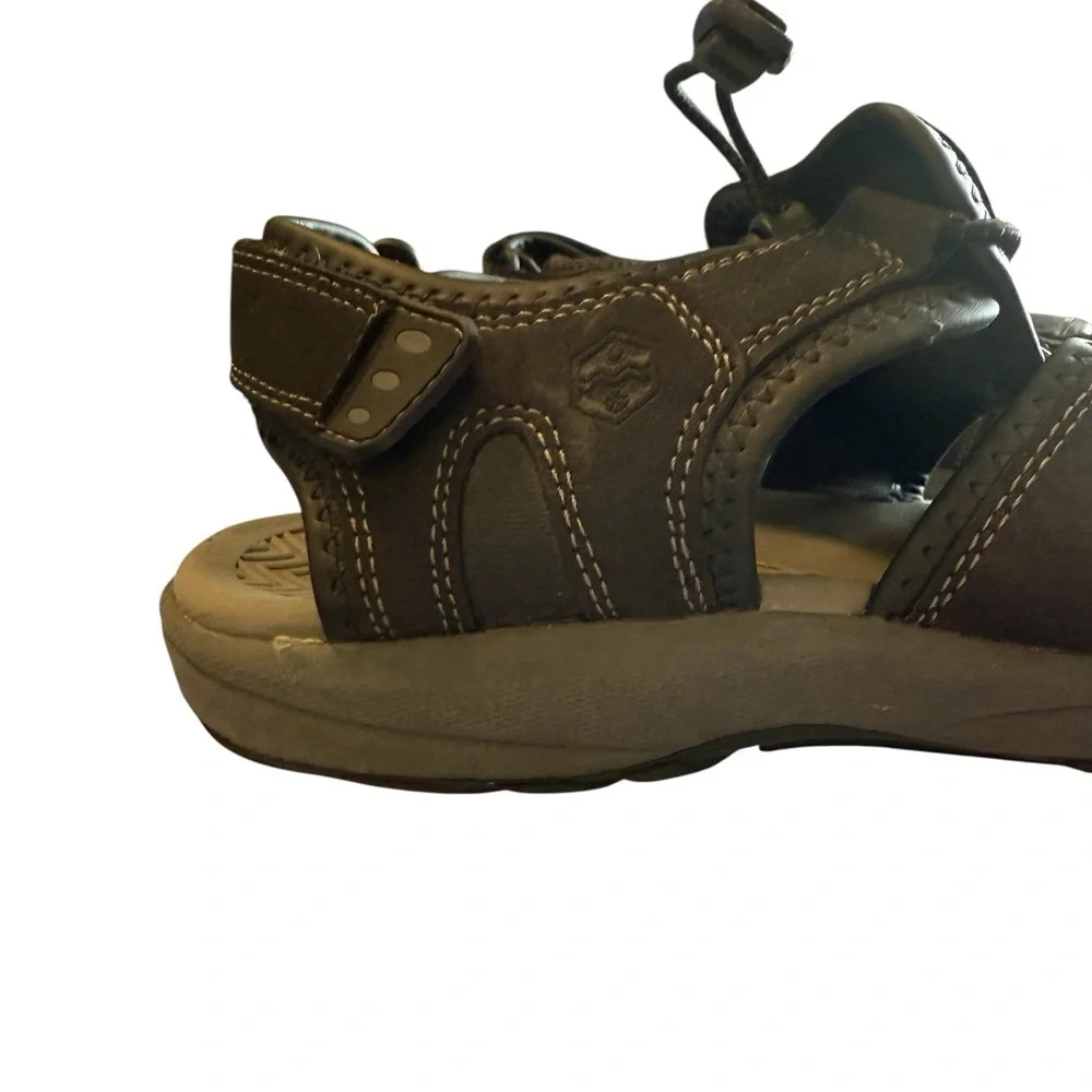 Khombu Black Synthetic Travis Sandals Outdoor Activities Water Resistant…